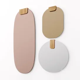 Clip Wall Mounted by Sculptures Jeux Mirror